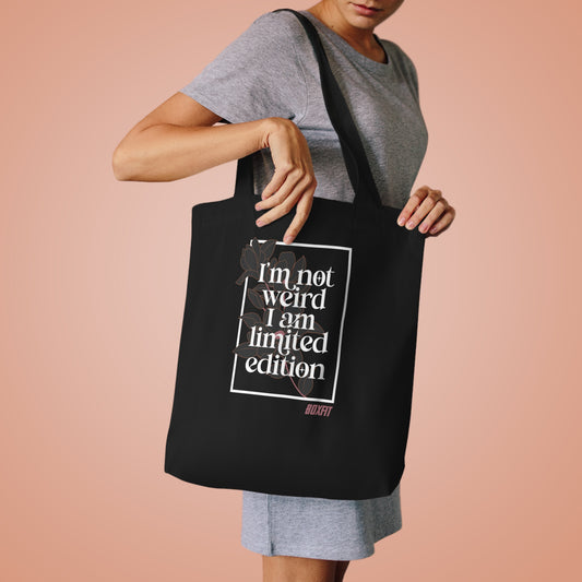COTTON BOXFIT NOT WEIRD LIMITED EDITION TOTE BAG