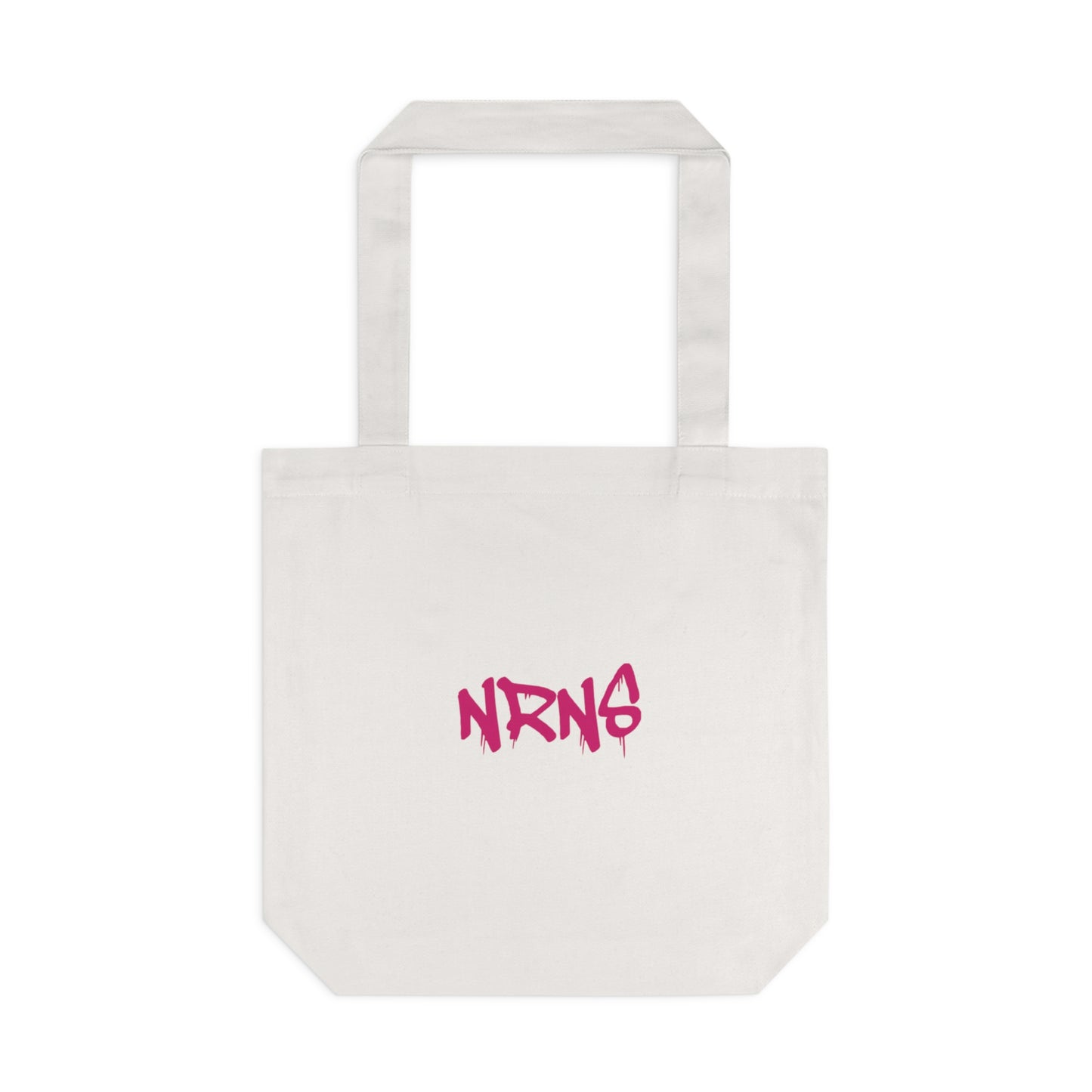 Stylish Black Cotton Tote Bag with NRNS Design - Perfect for Everyday Use and Gifts